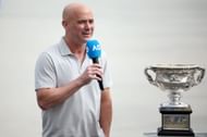 Andre Agassi at the 2024 Australian Open